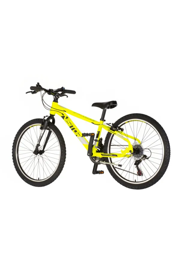 Bicikl Visitor Radiance 24 neon žuto crni 