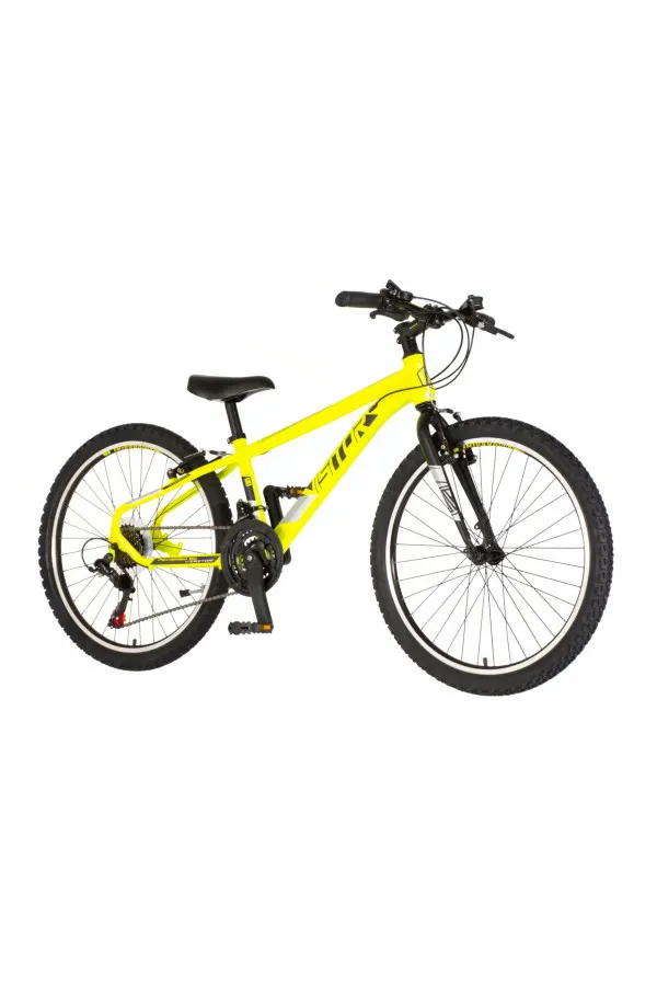 Bicikl Visitor Radiance 24 neon žuto crni 