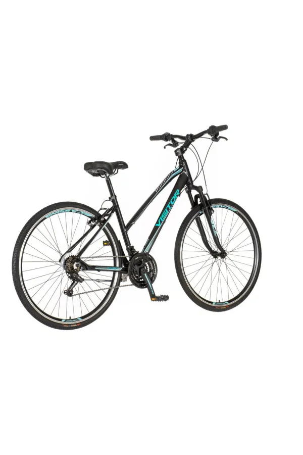Bicikl Visitor Terra lady 28 crno tirkiz 
