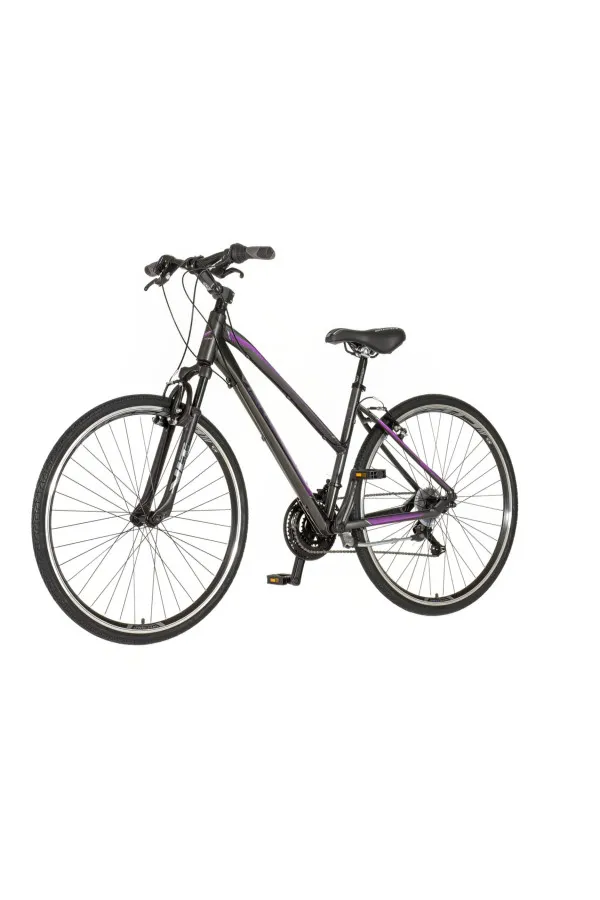 Bicikl Visitor Terra lady 28 crno ljubičasti 