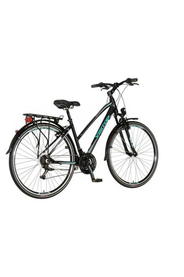 Bicikl Visitor Terra lady 28 crno tirkiz 