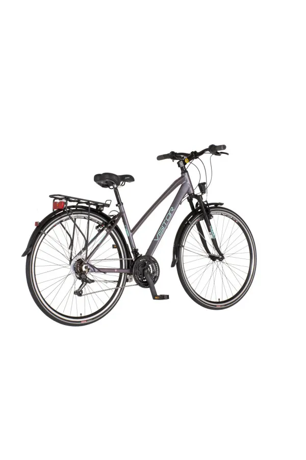 Bicikl Visitor Terra Lady 28 sivo tirkiz 