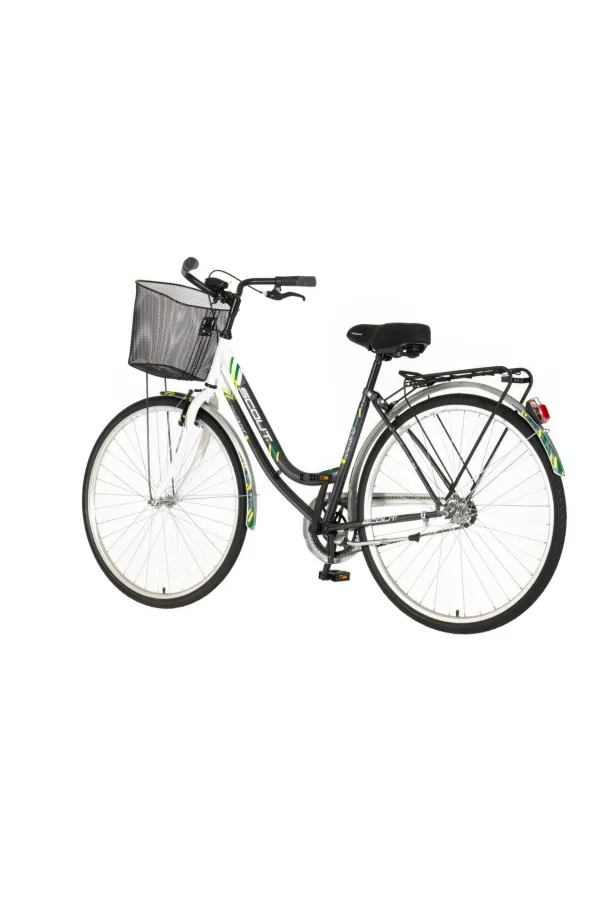 Bicikl Visitor Lowland 28 sivo beli 