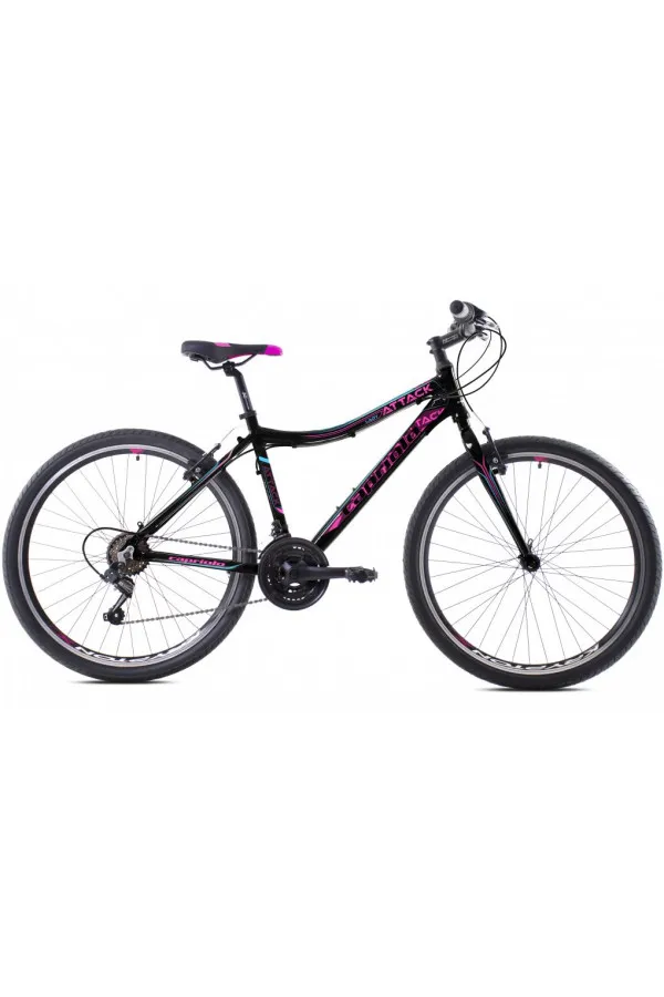 Bicikl MTB ATTACK Lady 26 Aluminium 17 crno-pink 