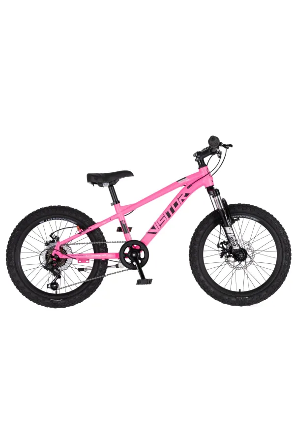Bicikl dečiji 20 VISITOR CASCADE 20 AMORTIZER CELIK 11 ROZA 