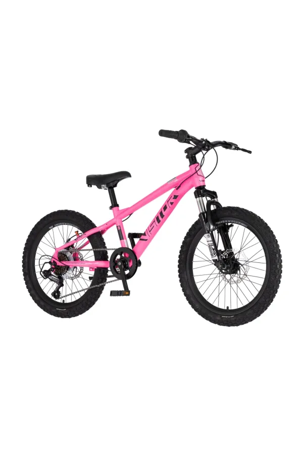 Bicikl dečiji 20 VISITOR CASCADE 20 AMORTIZER CELIK 11 ROZA 