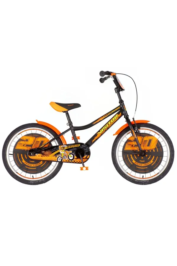 Bicikl dečiji VISITOR MOTOCROSS 20 TV CELIK 10 CRNA 