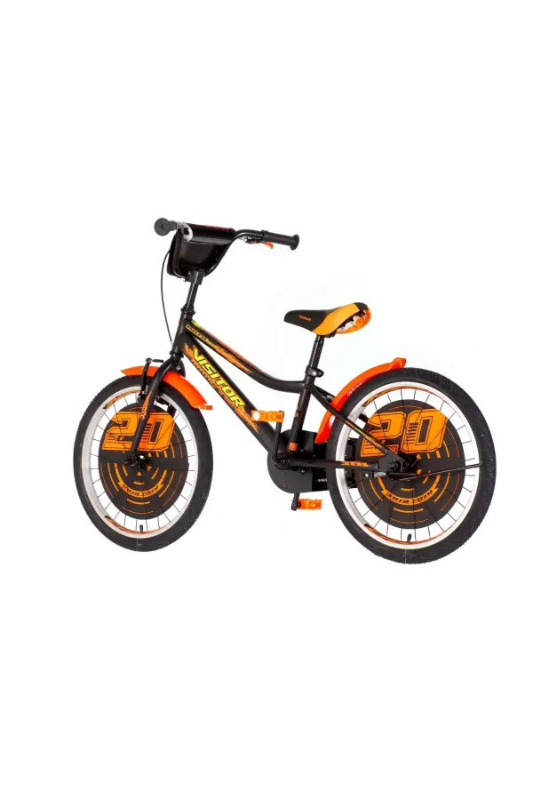 Bicikl dečiji VISITOR MOTOCROSS 20 TV CELIK 10 CRNA 