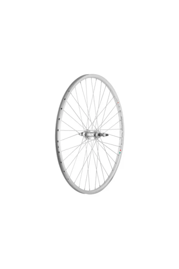 Točak zadnji Cassini 26X1.3/8 ALU SREBRNA MTB CELIK 