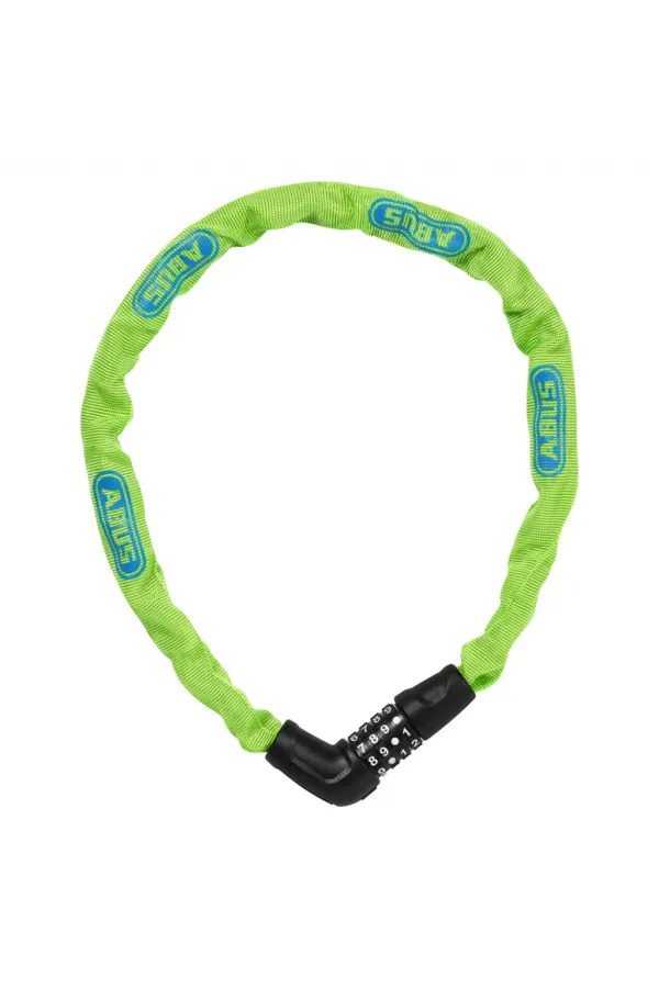ABUS BRAVA STEEL-O-CHAIN 5805C/75 - LIME 