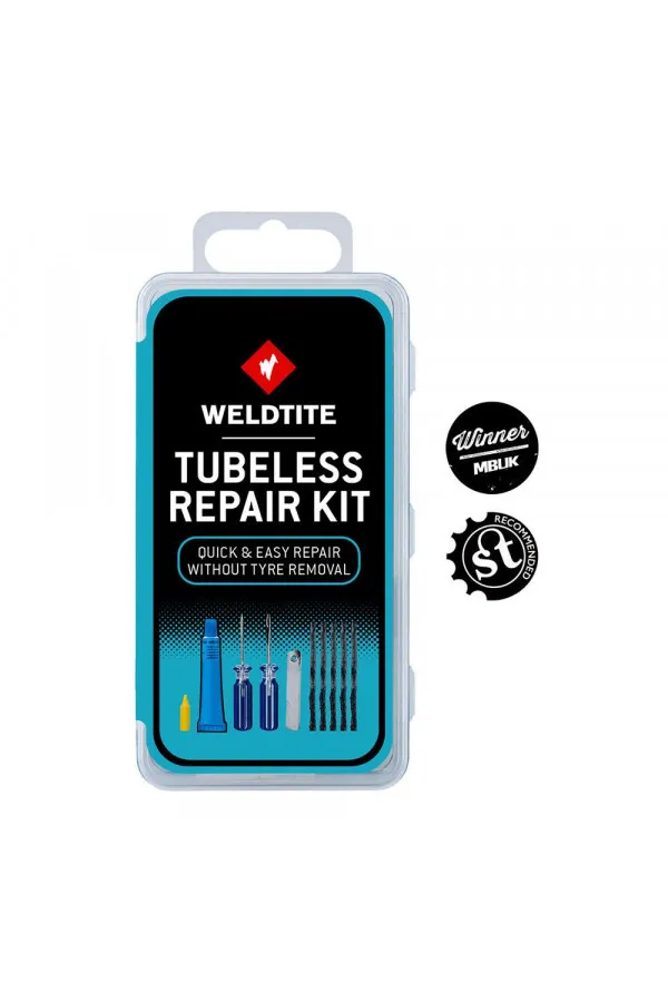 WELDTITE LEPAK + FLEKICE TUBELESS SET ZA POPRAVKU 