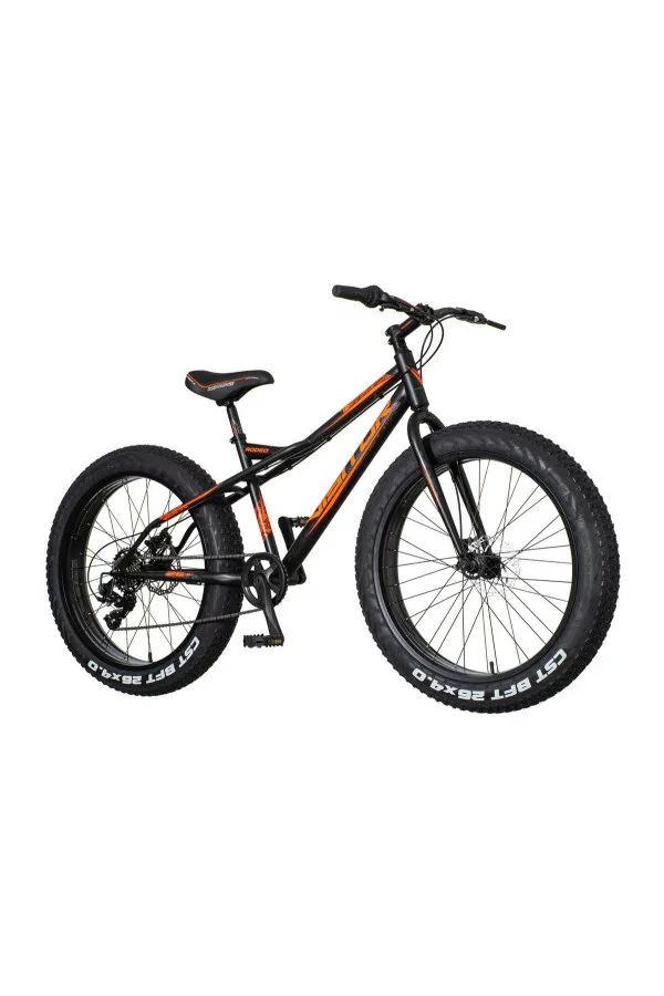 Bicikl Fat bike Visitor crno narandžasti 26 16 
