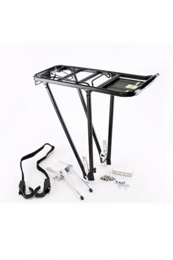 Prtljažnik aluminijumski 26c-28 sa gumenim stezacem 