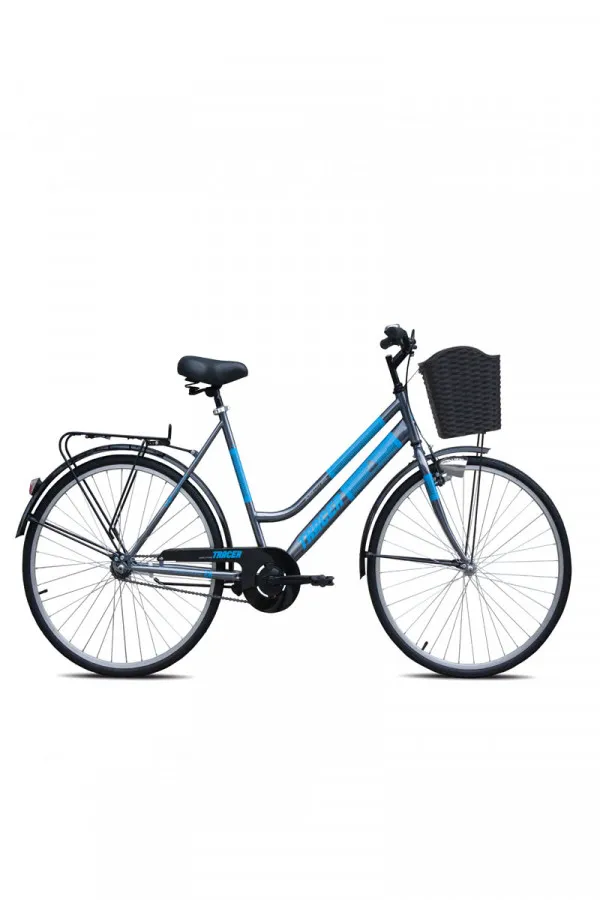 Bicikl gradski Adria Tracer plavo sivi 28 