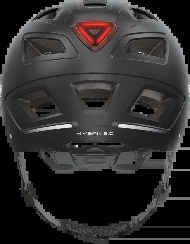 ABUS KACIGA HYBAN 2.0 - VELVET BLACK - VEL: L 