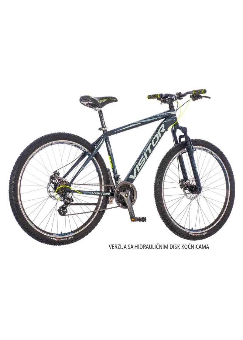 Bicikl MTB Visitor Avangard hidraulični disk crno-sivi 29