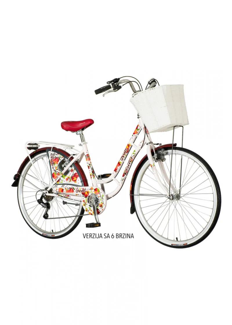 Bicikl gradski Visitor Fashion Garnet 26