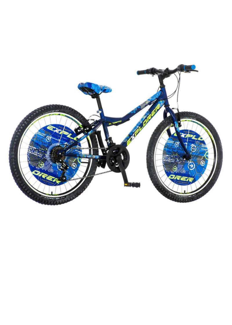 Dečiji bicikl Explorer Magnito indigo plavo zeleni 13/24 
