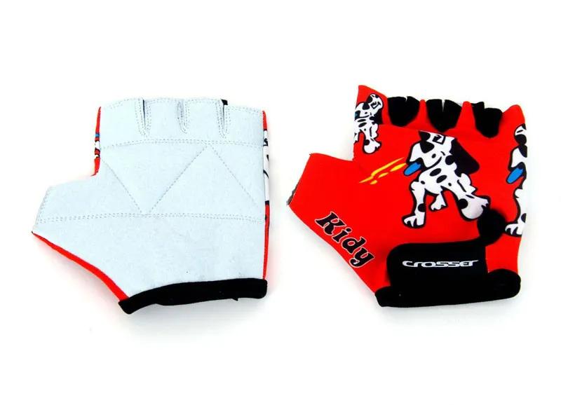 Rukavice decije CROSSER  CG-DOG-KIDS SHORT FINGER red 4XS 