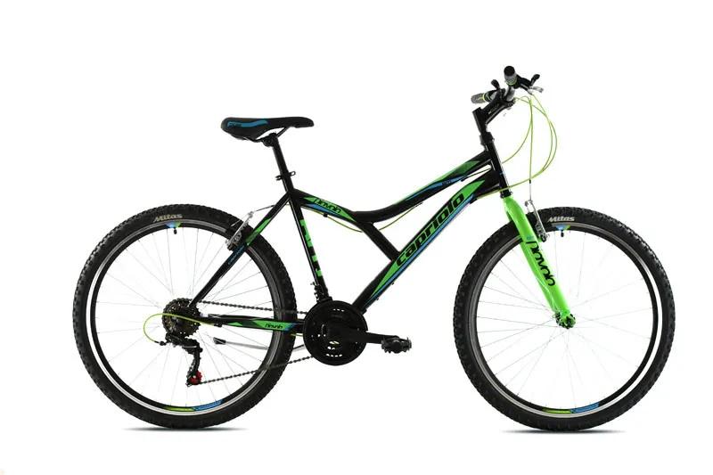Bicikl MTB Capriolo Diavolo 600 18HT crno-zeleni 26/17 