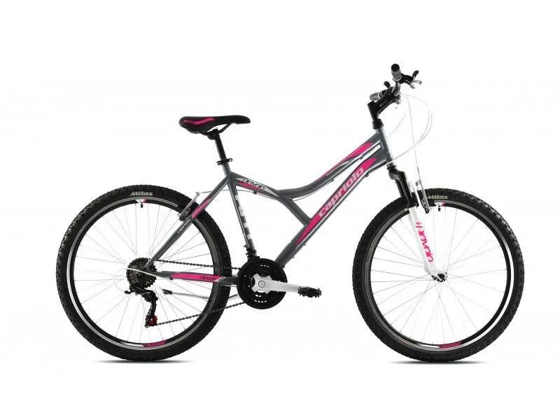 Bicikl mtb Capriolo Diavolo FS sivo-pink 600 26