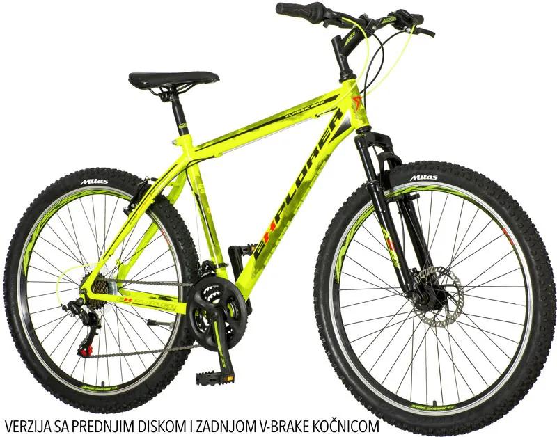 Bicikl MTB Explorer Vortexneon žuti 20 27.5 