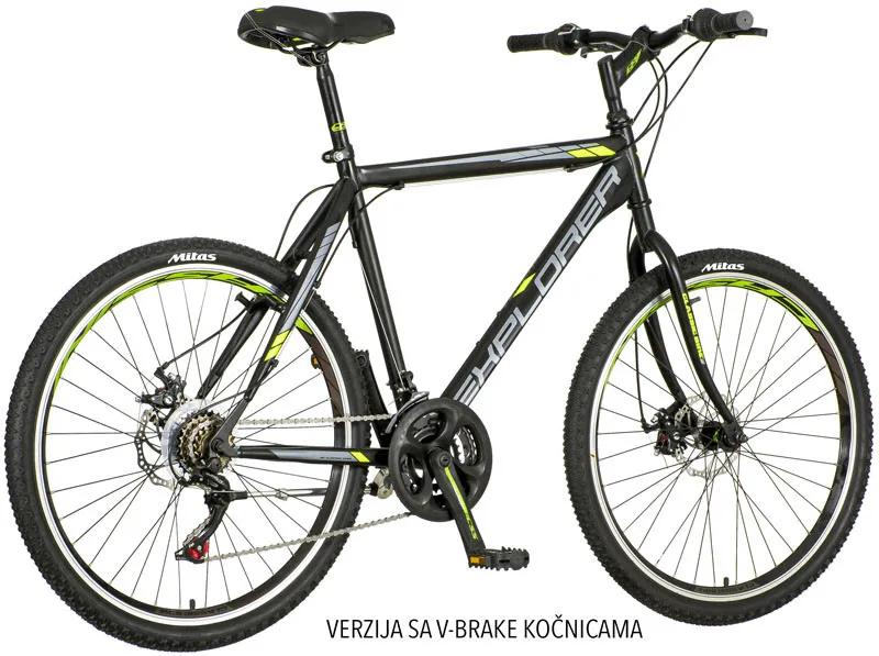 Mtb bicikl Explorer Classic crno zeleni 26