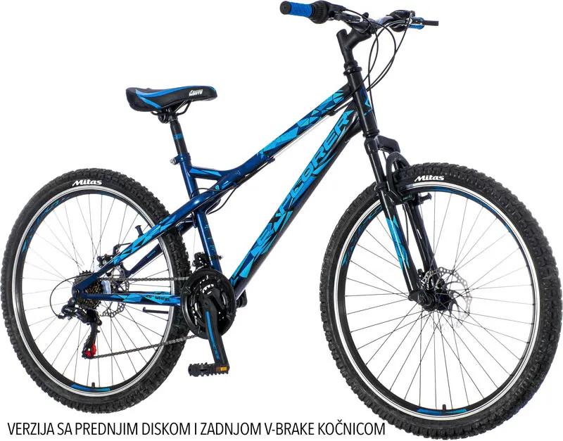 Mtb bicikl Explorer Vortex crno plavi 26