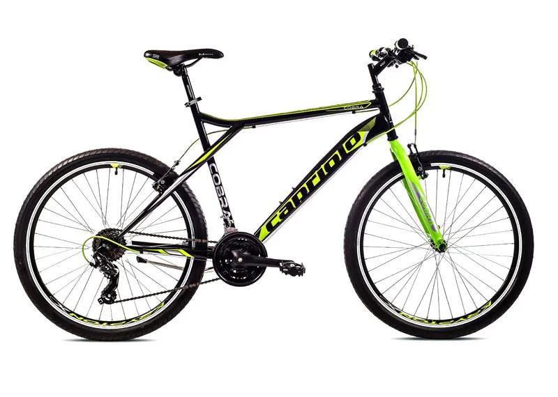 Bicikl mtb Capriolo Cobra crno-zelena 26