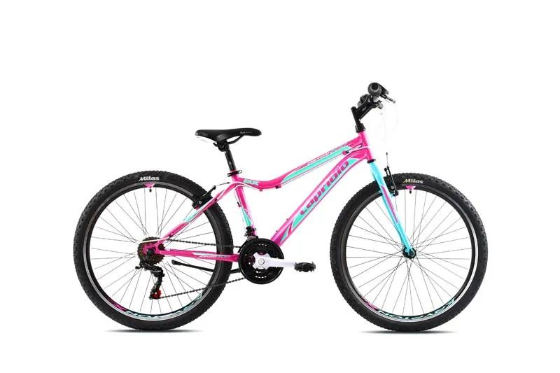 Bicikl mtb Capriolo DX 600 pink-tirkiz 26