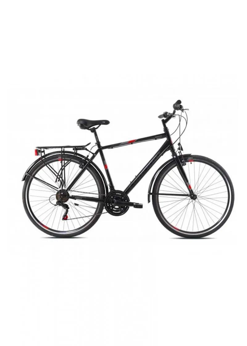 Bicikl Trekking Capriolo Sunrise Man crno crveni 28/22