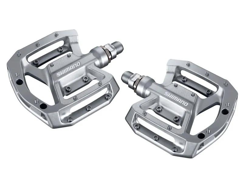 PEDALE SHIMANO PD-GR500, FLAT, W/O REFLECTOR, SILVER, IND.PACK 