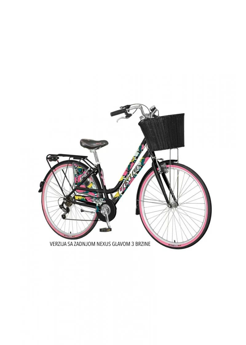 Bicikl gradski Visitor Fashion Multicolor 16/28