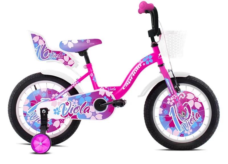 Dečiji bicikl Capriolo Viola ljubičasti pink 16