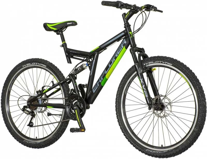 Bicikl MTB Explorer Thunder 26 Disk crno-zeleni 19 