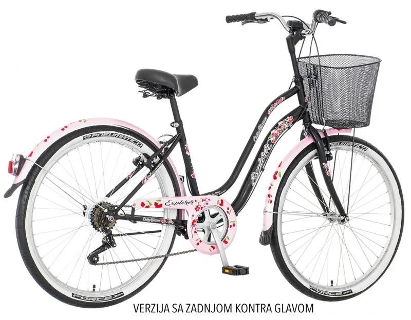 Bicikl gradski Explorer Cherry Blossom 26