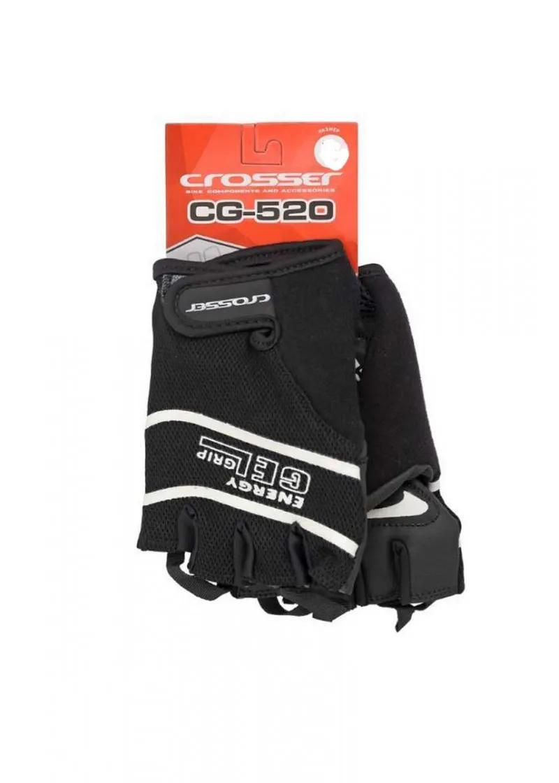 RUKAVICE CROSSER CG-520 SHORT FINGER CRNE 