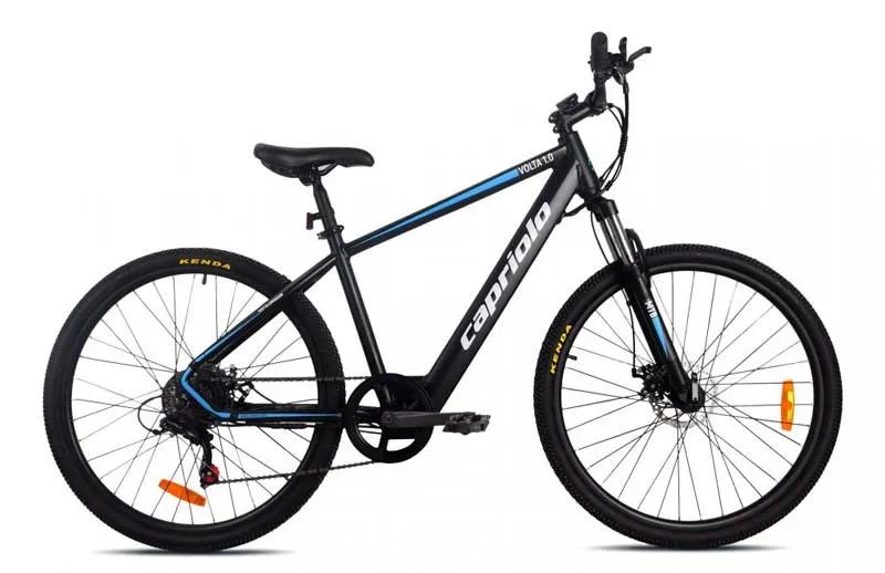 Bicikl Capriolo E-bike volta 1.0 crno-plavo 