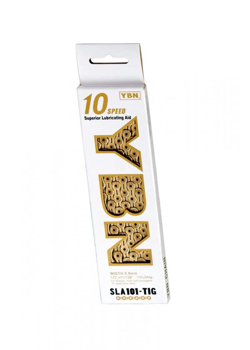 Lanac YBN SLA101-Ti Gold 10 brzina 