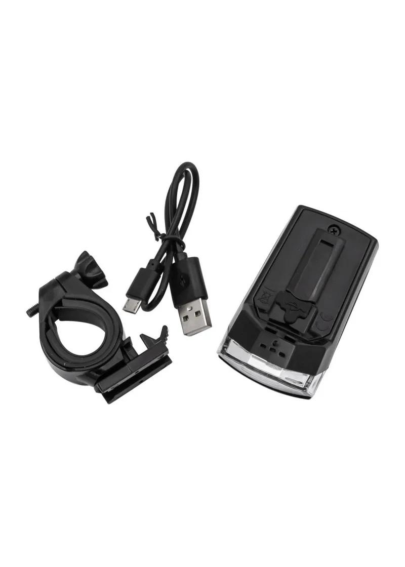 Lampa prednja  3w led crna usb JY-7017-2 