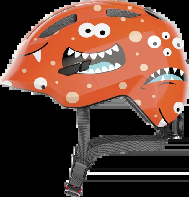 Kaciga dečija Abus Smiley 3.0 Orange Monster s 