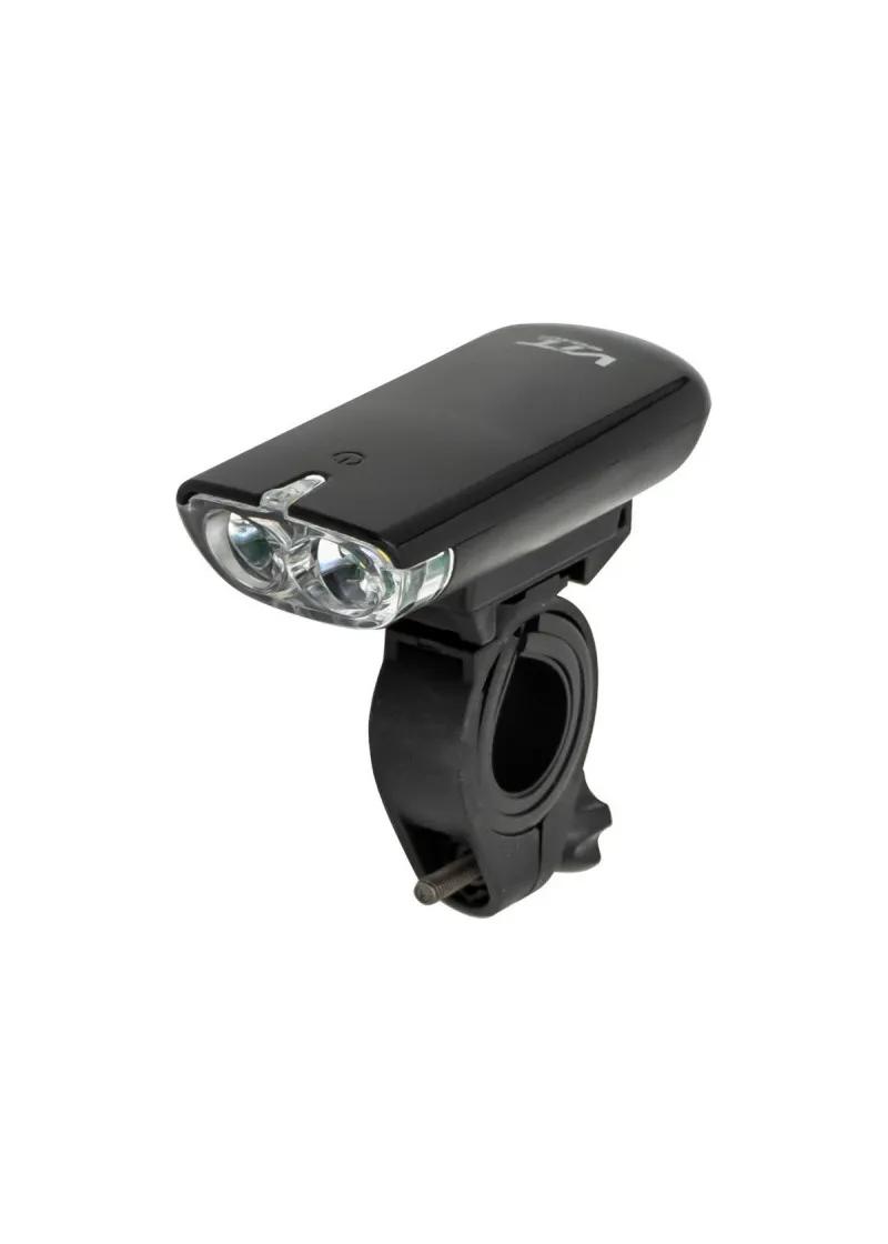 Lampa prednja square 2 super bright white led crna 