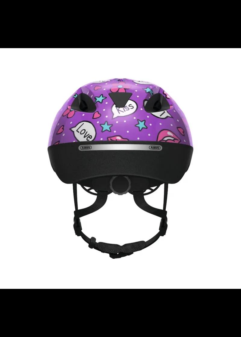 ABUS KACIGA ZA DECU SMOOTY 2.0 - PURPLE KISSES - VEL: M 
