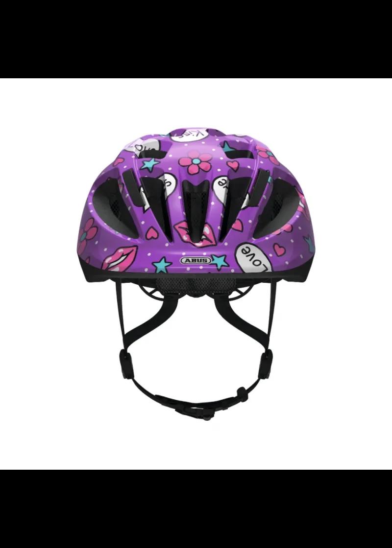 ABUS KACIGA ZA DECU SMOOTY 2.0 - PURPLE KISSES - VEL: S 
