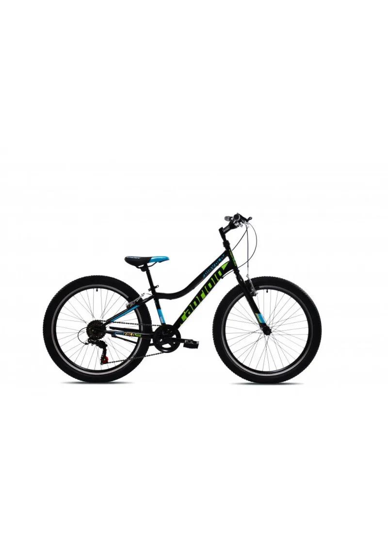 Bicikl Capriolo Diavolo crno zeleni 400 