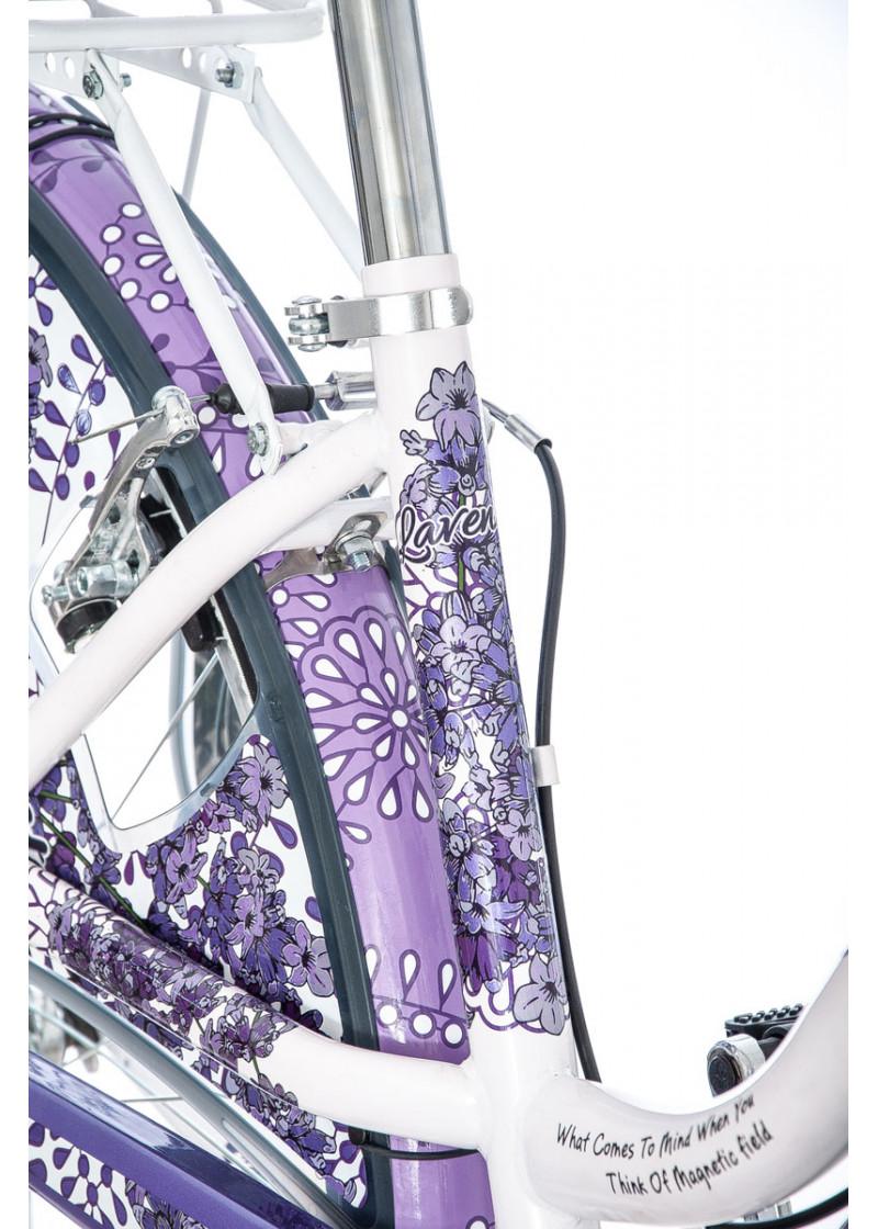 Bicikl gradski Visitor Fashion Lavender 28