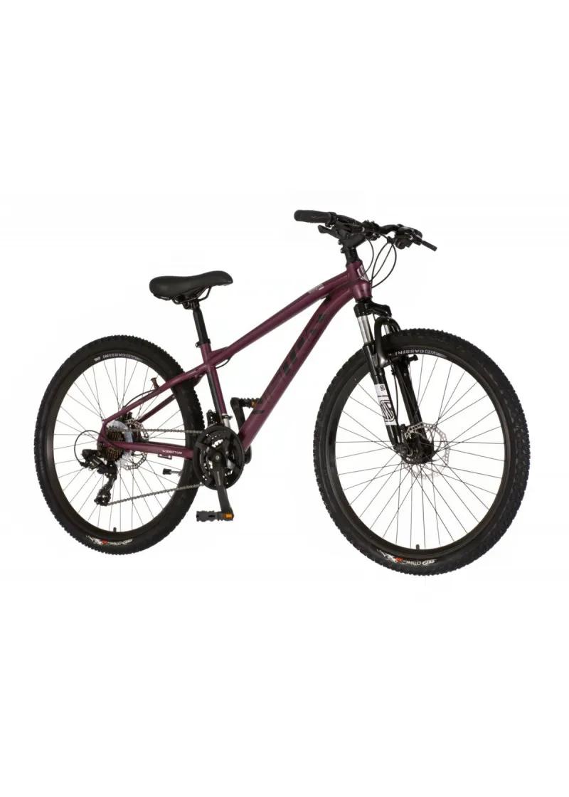 Dečiji bicikl Visitor Cascade bordo crni 24 