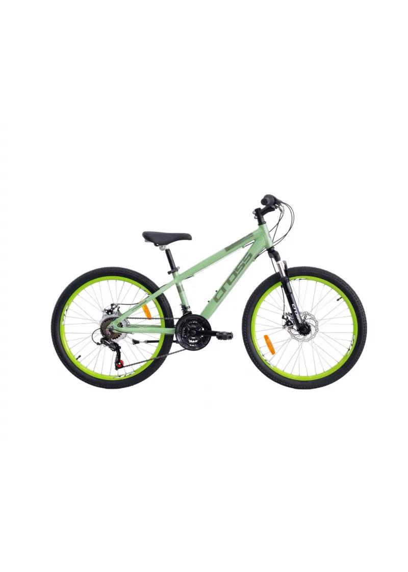 Bicikl Dečiji CROSS Speedster AL 2DB  green 24 