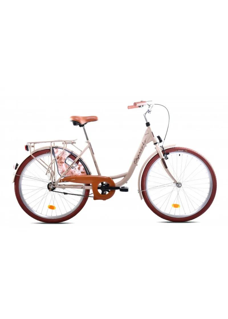 Gradski bicikl Diana mat bež kontraš 26 17 