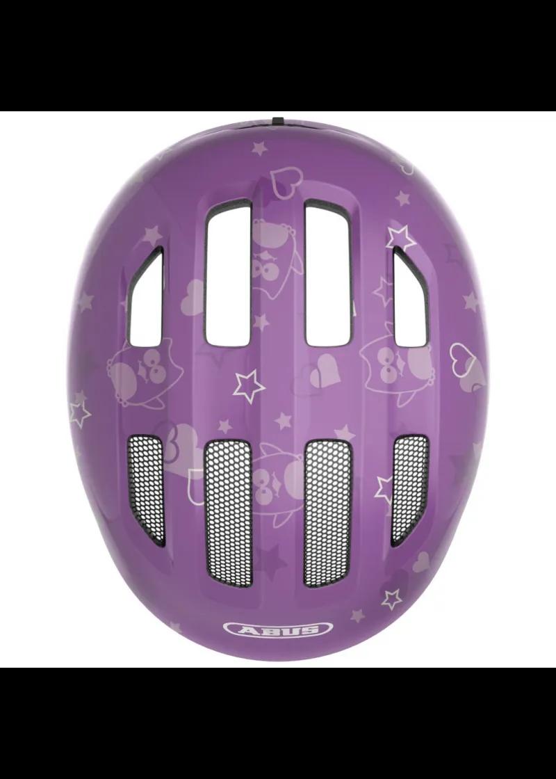 ABUS KACIGA ZA DECU SMILEY 3.0 PURPLE STAR VEL.:M 